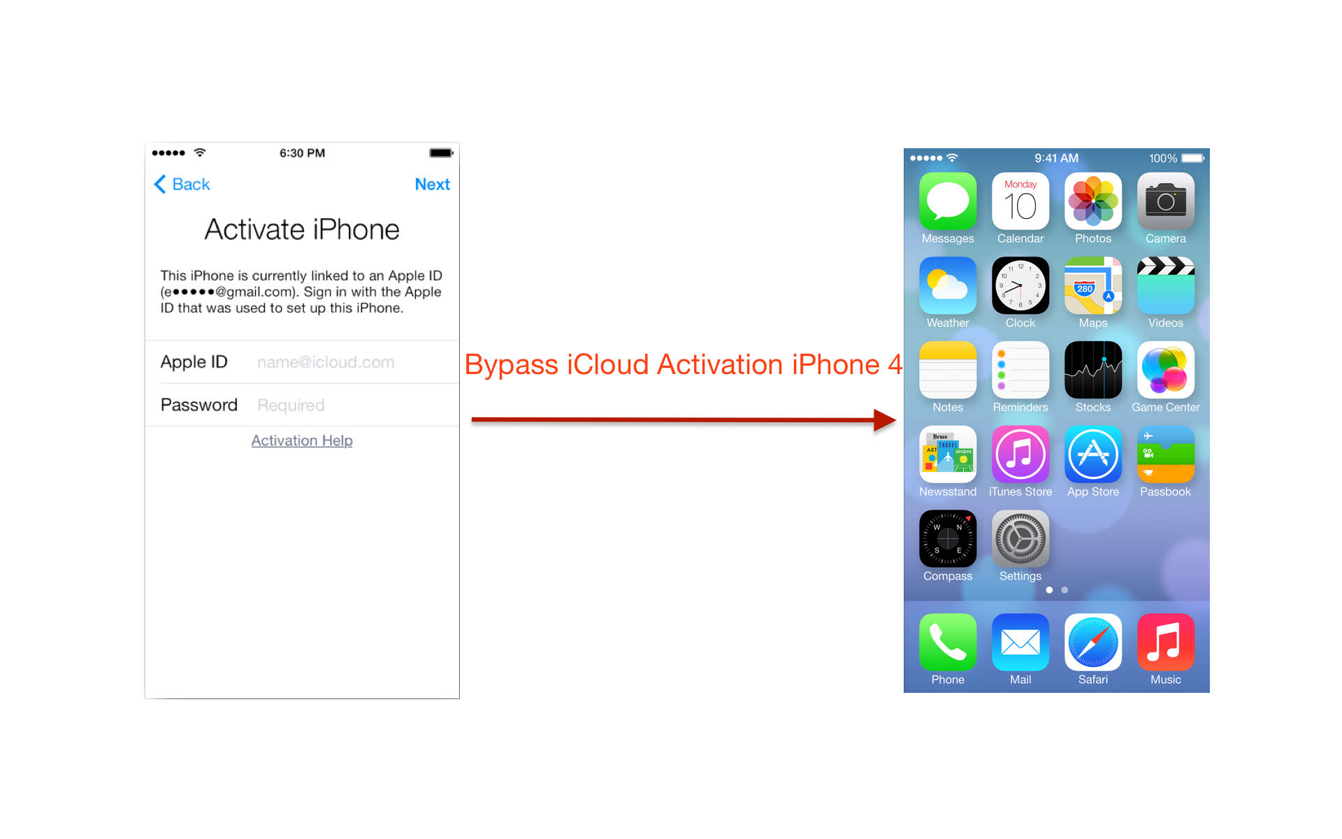 ios 10 bypass activation